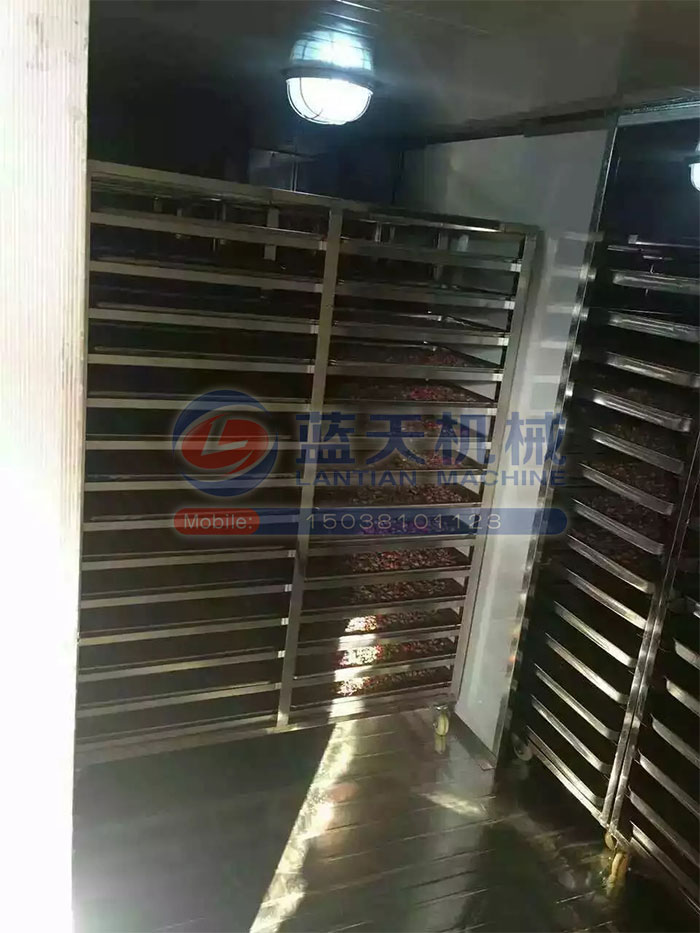 云南玫瑰花烘干機用戶現(xiàn)場