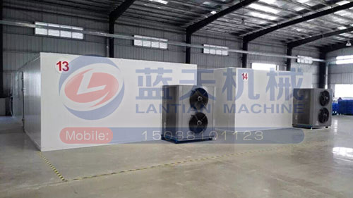 河北食品烘干機安裝現(xiàn)場